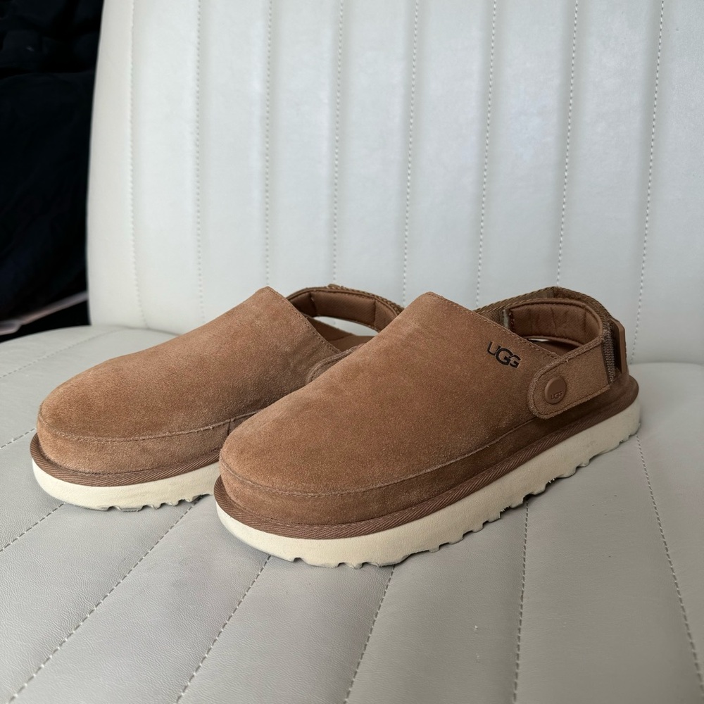 Women's UGG Goldenstar Slingback Clog- Chestnut